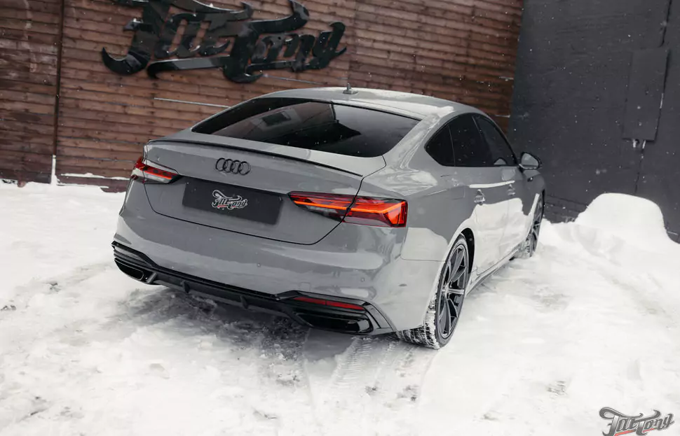 Кузовной ремонт и перетяжка руля для Audi A5